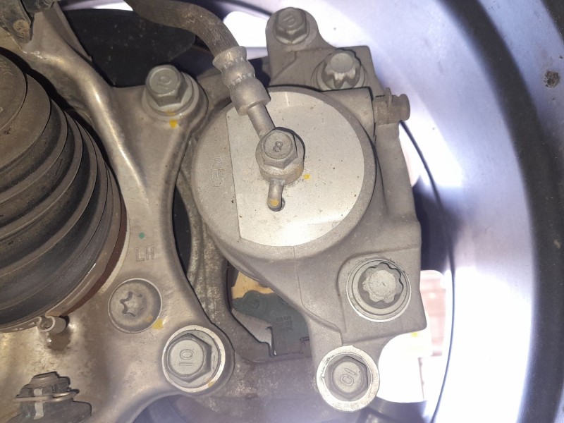 Recambio de pinza freno delantera izquierda para kia niro i (de) 1.6 gdi hybrid referencia OEM IAM 58110G2100 58180G2A10 