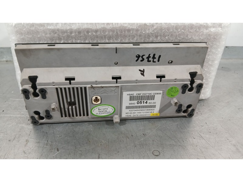 Recambio de sistema navegacion gps para opel corsa f (p2jo) 1.2 (68) referencia OEM IAM 9833866480  