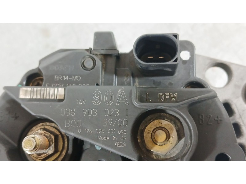Recambio de alternador para volkswagen golf iv (1j1) 1.9 tdi referencia OEM IAM 038903018RX 038903018RV 