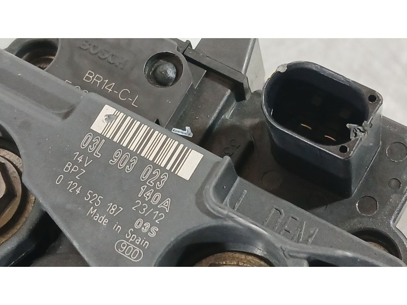 Recambio de alternador para audi q3 (8ub, 8ug) 2.0 tdi referencia OEM IAM 03L903023 03L903023AX 