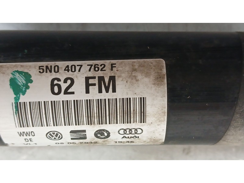 Recambio de transmision delantera derecha para audi q3 (8ub, 8ug) 2.0 tdi referencia OEM IAM 5N0407762F  