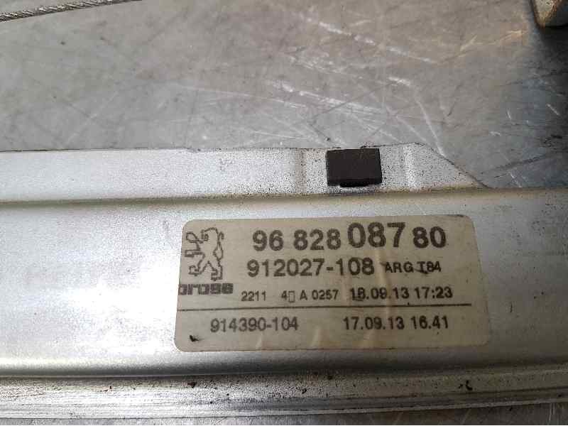 Recambio de elevalunas trasero izquierdo para peugeot 5008 active referencia OEM IAM 9682808780 912027108 ELECTRICO 6 PINS
