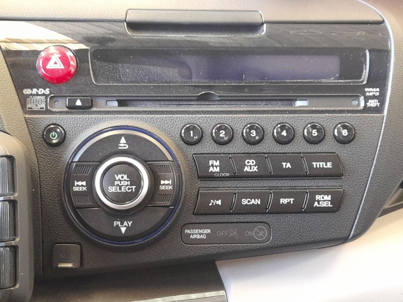 Recambio de sistema audio / radio para honda cr-z (zf) 1.5 ima (zf1) referencia OEM IAM 39171SZTG01  