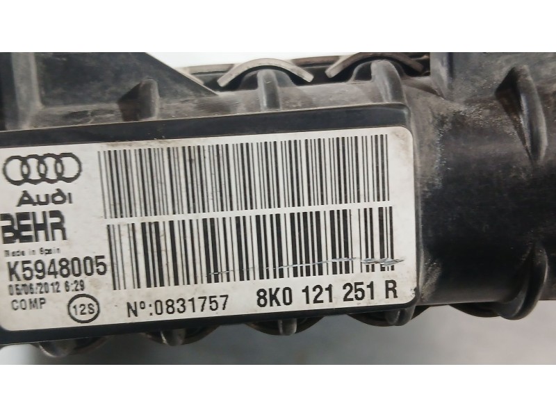 Recambio de radiador agua para audi q3 (8ub, 8ug) 2.0 tdi referencia OEM IAM 8K0121251R  