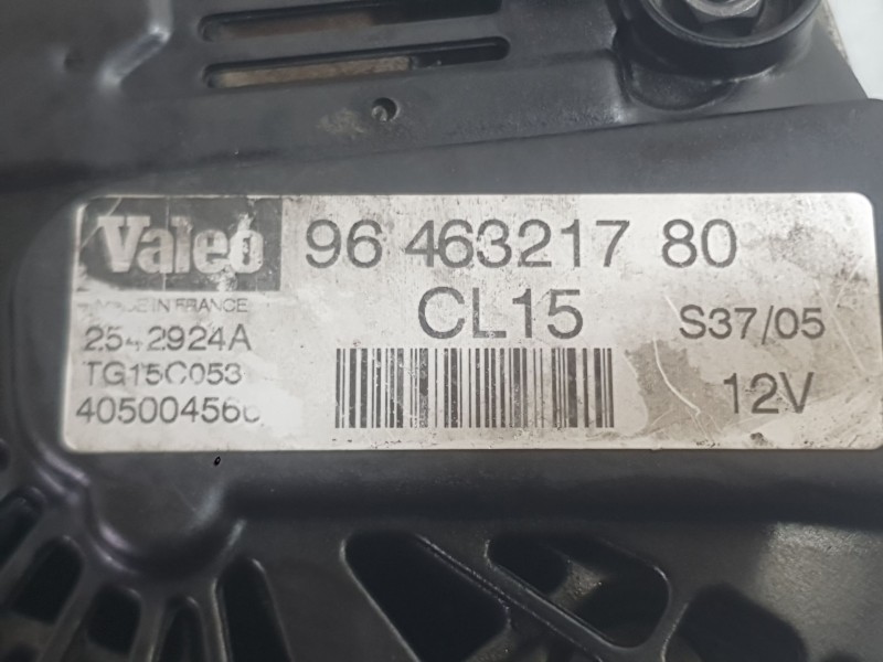 Recambio de alternador para citroën xsara picasso (n68) 2.0 hdi referencia OEM IAM 5705GC 57054F 