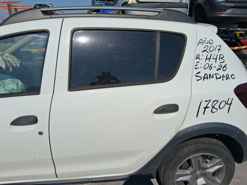 Recambio de puerta trasera izquierda para dacia sandero ii (b8_) tce 90 (b8m1, b8ma) referencia OEM IAM 821017625R  