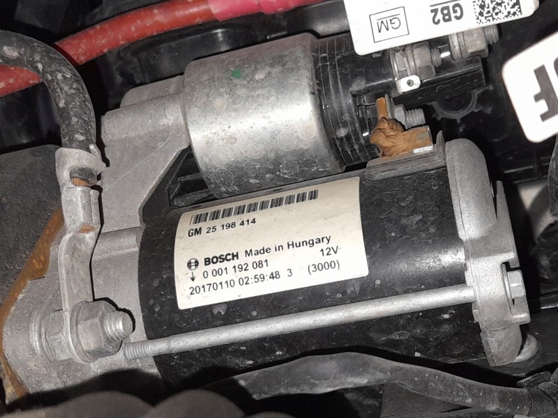 Recambio de motor arranque para opel corsa e (x15) 1.4 (08, 68) referencia OEM IAM 25196021 95520113 