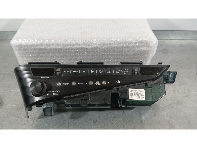 Recambio de mando climatizador para lexus es 300h referencia OEM IAM 5590033M30  