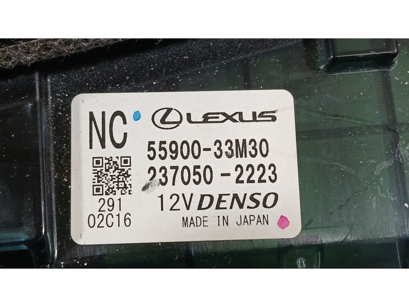 Recambio de mando climatizador para lexus es 300h referencia OEM IAM 5590033M30  