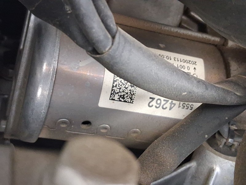 Recambio de motor arranque para opel astra k (b16) 1.2 turbo (68) referencia OEM IAM 55514262  