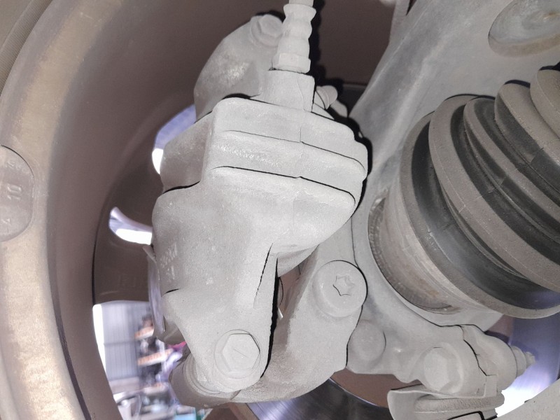 Recambio de pinza freno delantera derecha para peugeot 208 i (ca_, cc_) 1.6 bluehdi 100 referencia OEM IAM 1617292180  