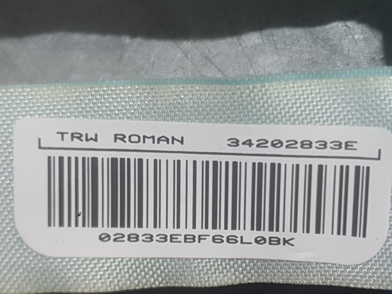 Recambio de airbag cortina delantero derecho para fiat tipo sedán (356_, 357_) 1.4 (356sxa1b) referencia OEM IAM 52192853  