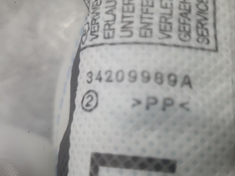 Recambio de airbag cortina delantero izquierdo para fiat tipo sedán (356_, 357_) 1.4 (356sxa1b) referencia OEM IAM 52192855  