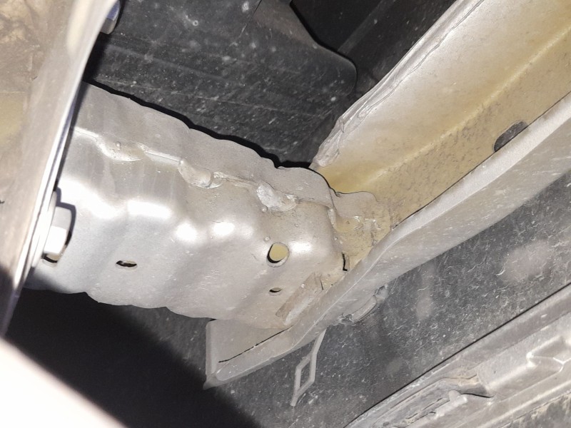 Recambio de refuerzo paragolpes trasero para peugeot 208 i (ca_, cc_) 1.6 bluehdi 100 referencia OEM IAM 9672808280  