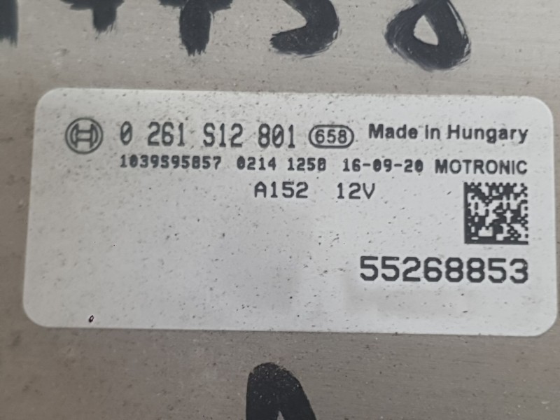 Recambio de centralita motor uce para fiat tipo sedán (356_, 357_) 1.4 (356sxa1b) referencia OEM IAM 55268853  