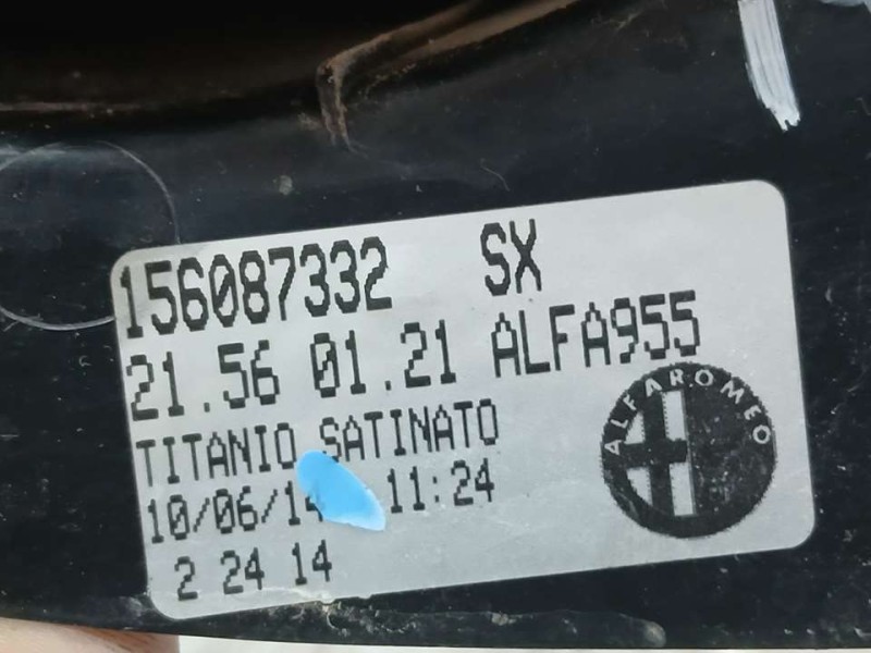 Recambio de piloto trasero izquierdo para alfa romeo mito (145) basis referencia OEM IAM 156087332  