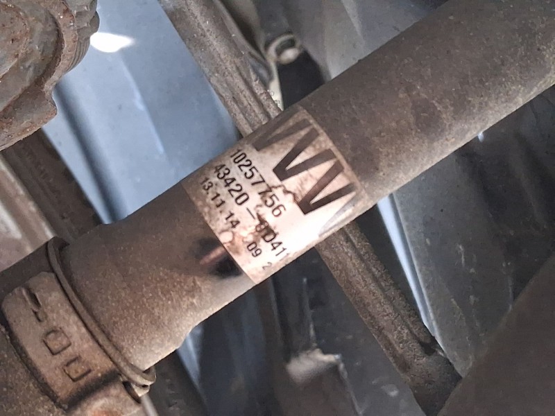 Recambio de transmision delantera izquierda para toyota yaris (_p13_) 1.5 hybrid (nhp130_) referencia OEM IAM 434200D411  