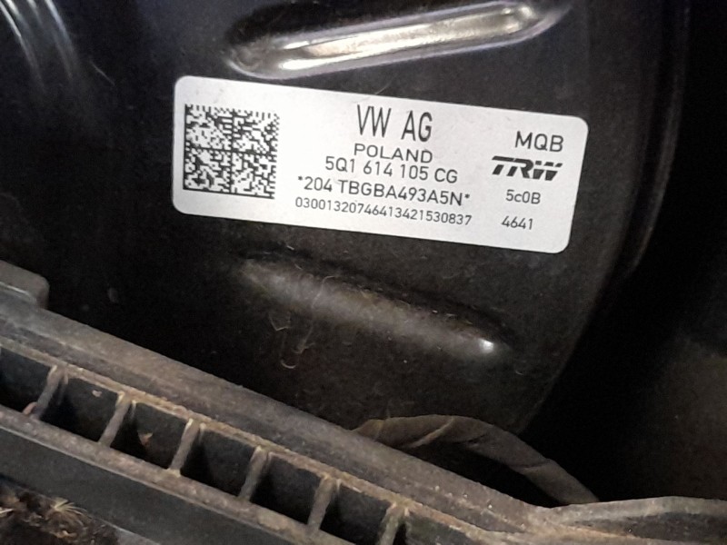 Recambio de servofreno para volkswagen golf sportsvan vii (am1, an1) 1.4 tsi referencia OEM IAM 5Q1614106Q  