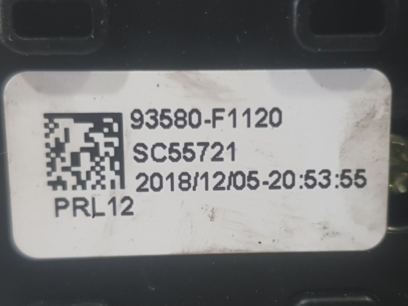 Recambio de mando elevalunas trasero izquierdo para kia sportage iv (ql, qle) 1.6 gdi referencia OEM IAM 93581D9100  