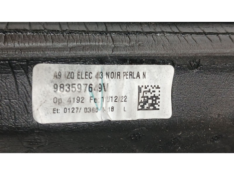 Recambio de retrovisor izquierdo para opel corsa f (p2jo) 1.2 (68) referencia OEM IAM 98359764V ELECTRICO 6 CABLES 