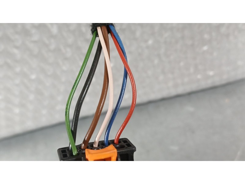 Recambio de retrovisor izquierdo para opel corsa f (p2jo) 1.2 (68) referencia OEM IAM 98359764V ELECTRICO 6 CABLES 