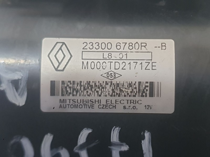 Recambio de motor arranque para dacia sandero ii (b8_) 1.0 sce 75 (b8jc, b8jd) referencia OEM IAM 233006780R  