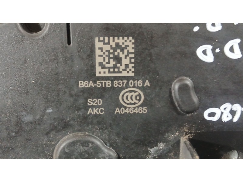 Recambio de cerradura puerta delantera derecha para volkswagen polo vi (aw1, bz1, ae1) 1.0 referencia OEM IAM 5TB837016E  