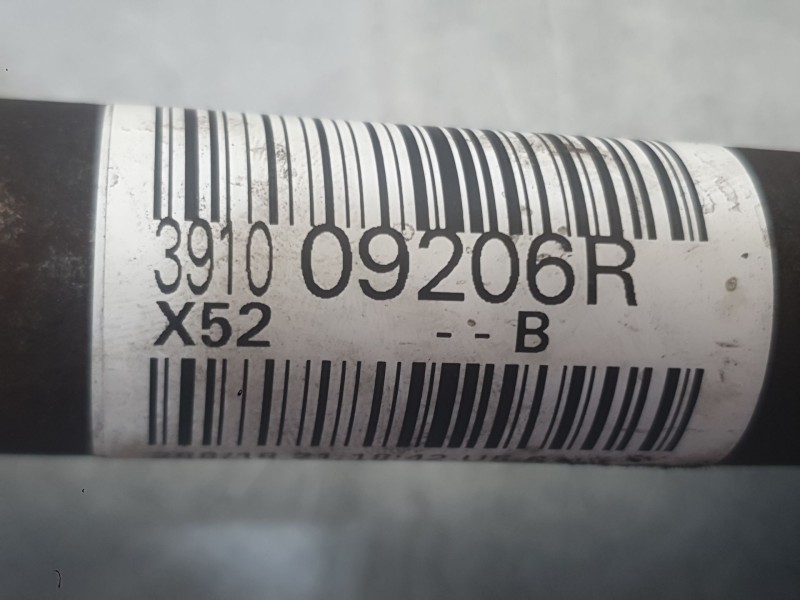 Recambio de transmision delantera derecha para dacia sandero ii (b8_) 1.0 sce 75 (b8jc, b8jd) referencia OEM IAM 391009206R  