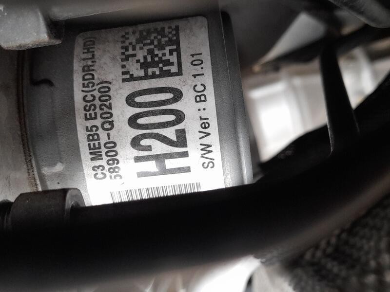 Recambio de abs para hyundai i20 iii (bc3, bi3) 1.0 t-gdi referencia OEM IAM 58900Q0200  