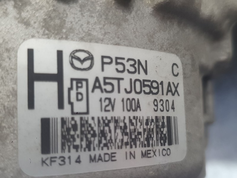 Recambio de alternador para mazda 2 lim. () black tech edition referencia OEM IAM P53N18300C  