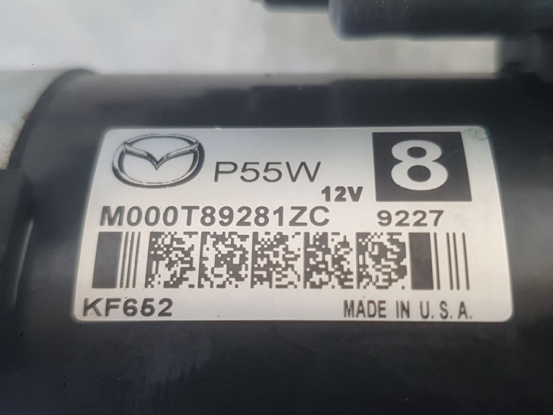 Recambio de motor arranque para mazda 2 lim. () black tech edition referencia OEM IAM PE0918400  