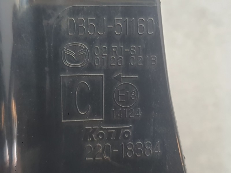 Recambio de piloto trasero izquierdo para mazda 2 lim. () black tech edition referencia OEM IAM DB5J51160D  