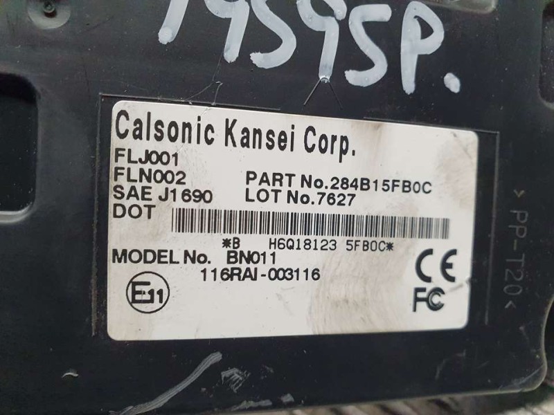 Recambio de modulo electronico para nissan micra v (k14) bose limited edition referencia OEM IAM 284B15FB0C 116RAI003116 