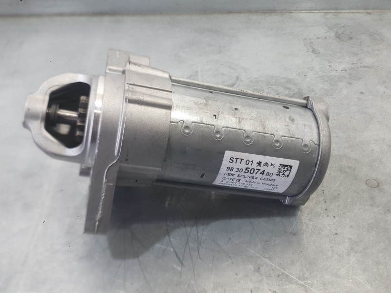 Recambio de motor arranque para opel mokka 1.2 (76) referencia OEM IAM 1638463780 9830507480 