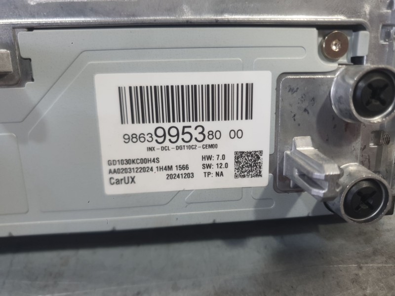 Recambio de cuadro instrumentos para opel mokka 1.2 (76) referencia OEM IAM 9848906980  