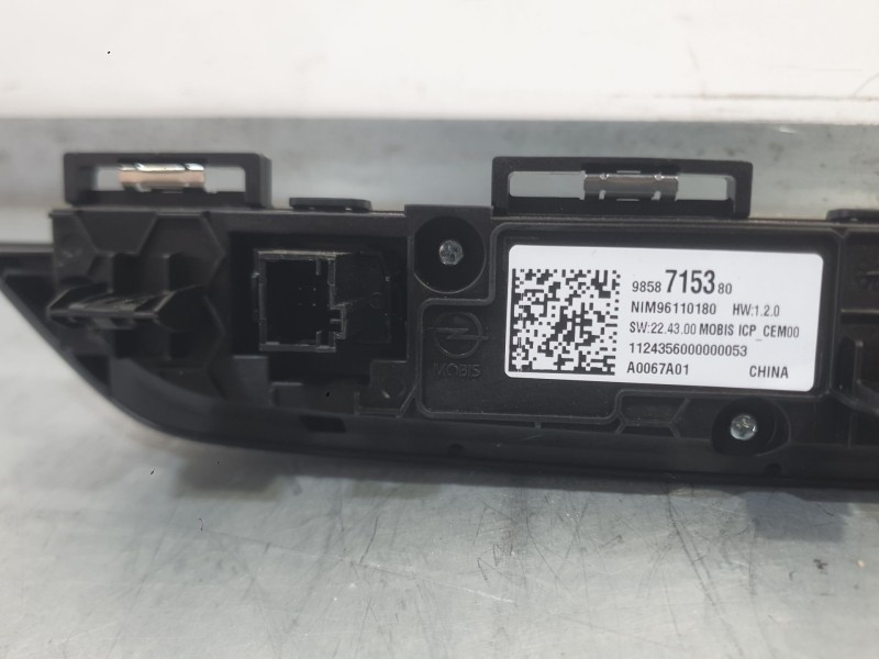 Recambio de mando multifuncion para opel mokka 1.2 (76) referencia OEM IAM   