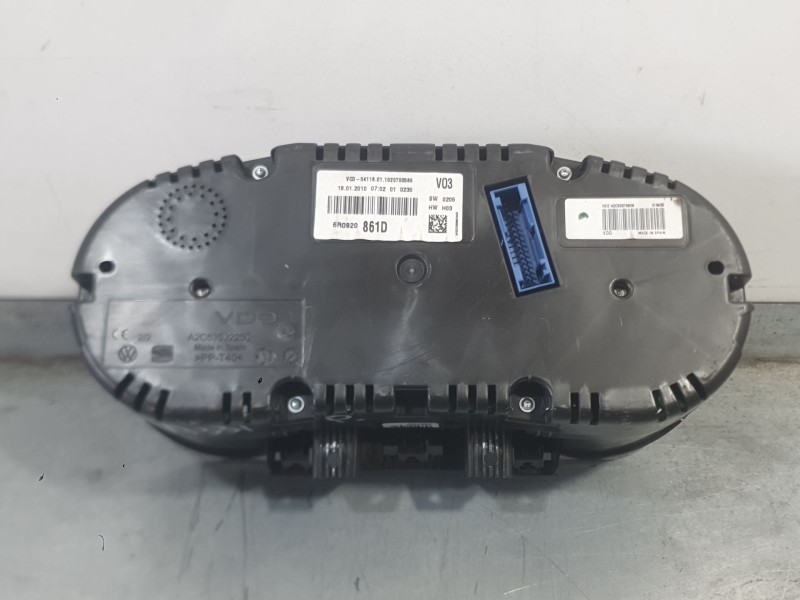 Recambio de cuadro instrumentos para volkswagen polo v (6r1, 6c1) 1.6 tdi referencia OEM IAM 6R0920861D  