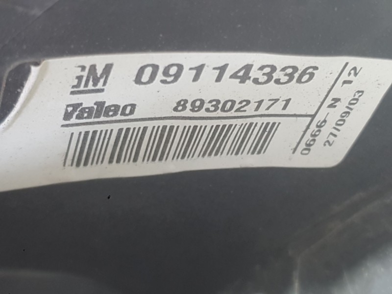 Recambio de piloto trasero izquierdo para opel corsa c (x01) 1.2 (f08, f68) referencia OEM IAM 9196363  
