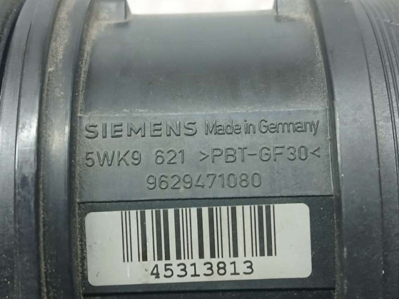 Recambio de caudalimetro para peugeot partner (s2) combi plus referencia OEM IAM 9629471080 5WK9621 SIEMENS