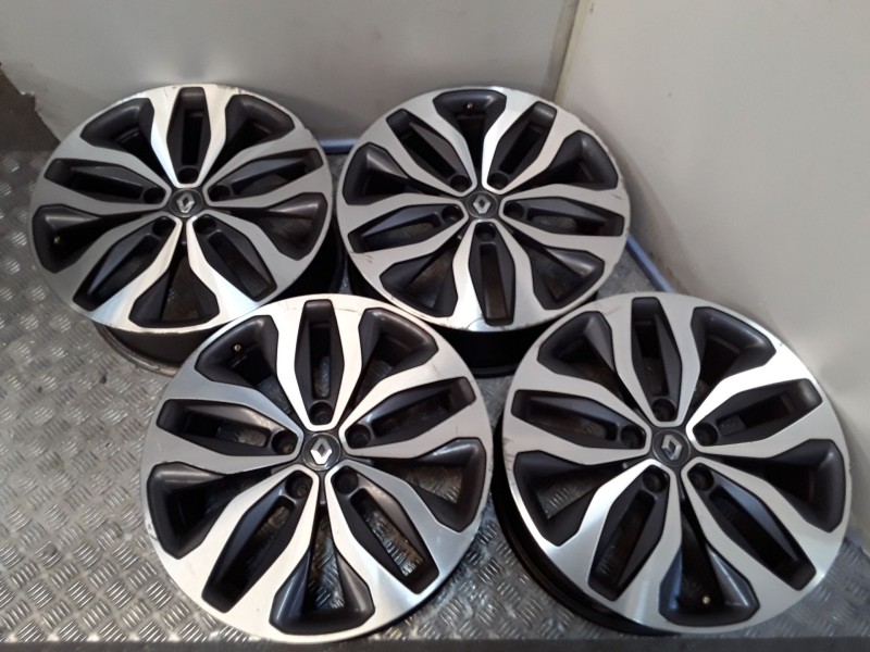 Recambio de juego llantas aluminio para renault talisman (lp_) 1.6 dci 160 referencia OEM IAM 7.5X18 5 TORN ET46 ALUMINIO ROZADA