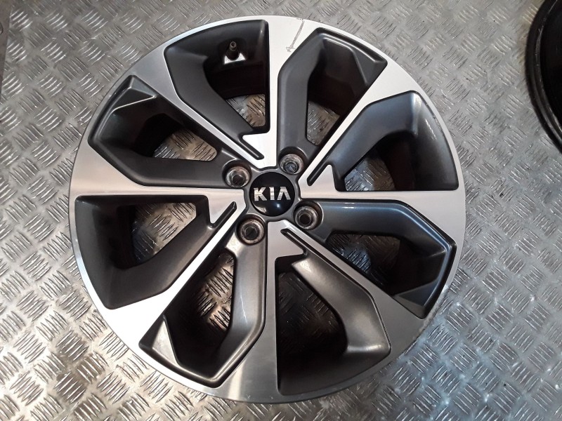Recambio de juego llantas aluminio para kia stonic (yb) 1.0 t-gdi referencia OEM IAM 6.5X17 4 TORN ET49 ALUMINIO ROZADAS