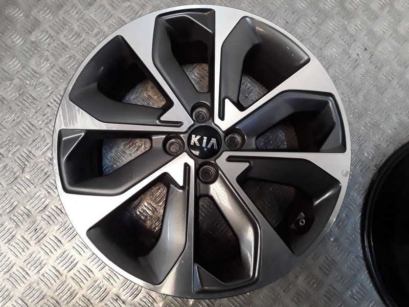 Recambio de juego llantas aluminio para kia stonic (yb) 1.0 t-gdi referencia OEM IAM 6.5X17 4 TORN ET49 ALUMINIO ROZADAS
