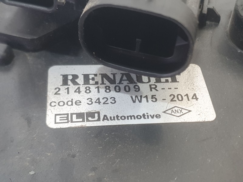Recambio de electroventilador para dacia sandero ii (b8_) 1.5 dci referencia OEM IAM 214818009R 214816703R 
