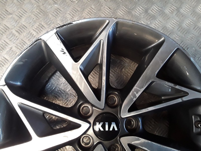 Recambio de llanta aluminio para kia niro i (de) 1.6 gdi hybrid referencia OEM IAM 7.5X18 5 TORN ET50 ALUMINIO ROZADA