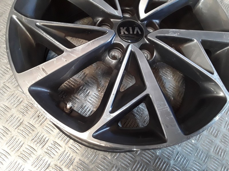 Recambio de llanta aluminio para kia niro i (de) 1.6 gdi hybrid referencia OEM IAM 7.5X18 5 TORN ET50 ALUMINIO ROZADA