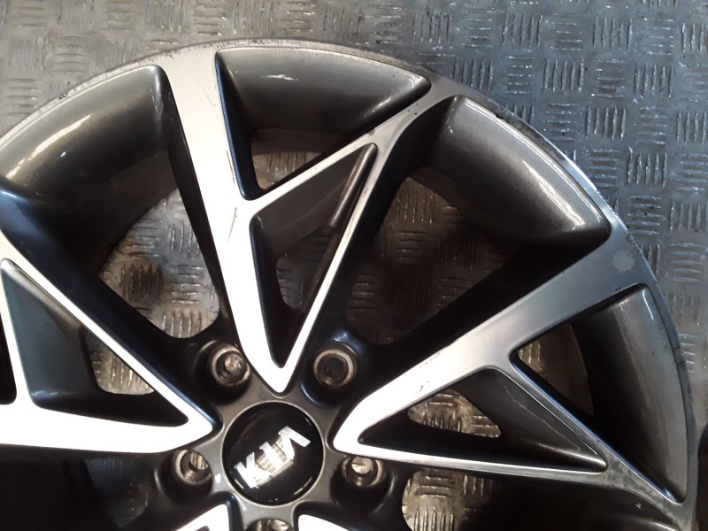 Recambio de llanta aluminio para kia niro i (de) 1.6 gdi hybrid referencia OEM IAM 7.5X18 5 TORN ET50 ALUMINIO ROZADA
