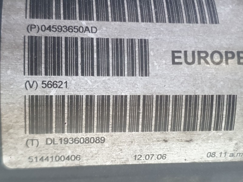 Recambio de transmision central para chrysler 300c (lx, le) 3.0 crd referencia OEM IAM   