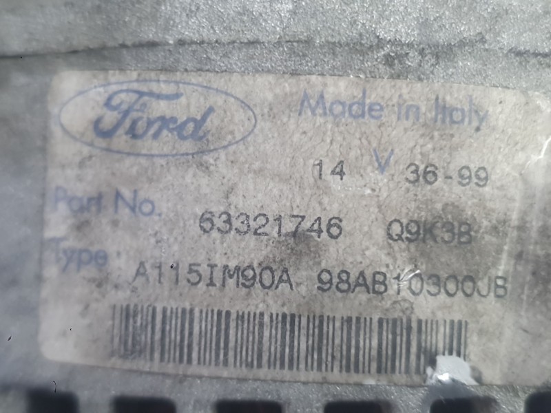 Recambio de alternador para ford tourneo connect 1.8 tdci referencia OEM IAM 1477971  