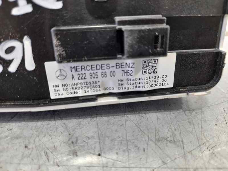 Recambio de mando elevalunas delantero izquierdo para mercedes-benz clase c (w205) lim. c 220 bluetec referencia OEM IAM A222905