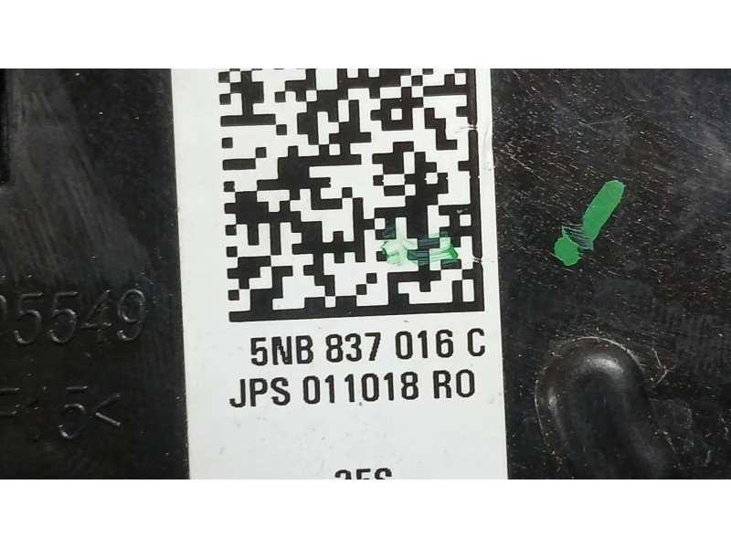Recambio de cerradura puerta delantera derecha para volkswagen tiguan (ad1, ax1) 1.5 tsi referencia OEM IAM 5TB837016E  